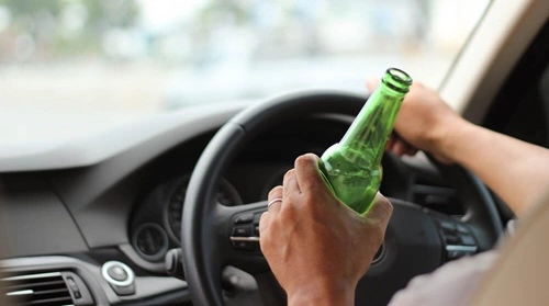 Drink Non-Alcoholic Beer While Driving