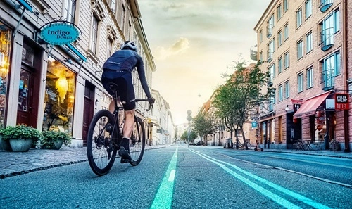 Ride Bikes on the Sidewalk