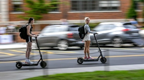 Ride on the Sidewalk in Pennsylvania